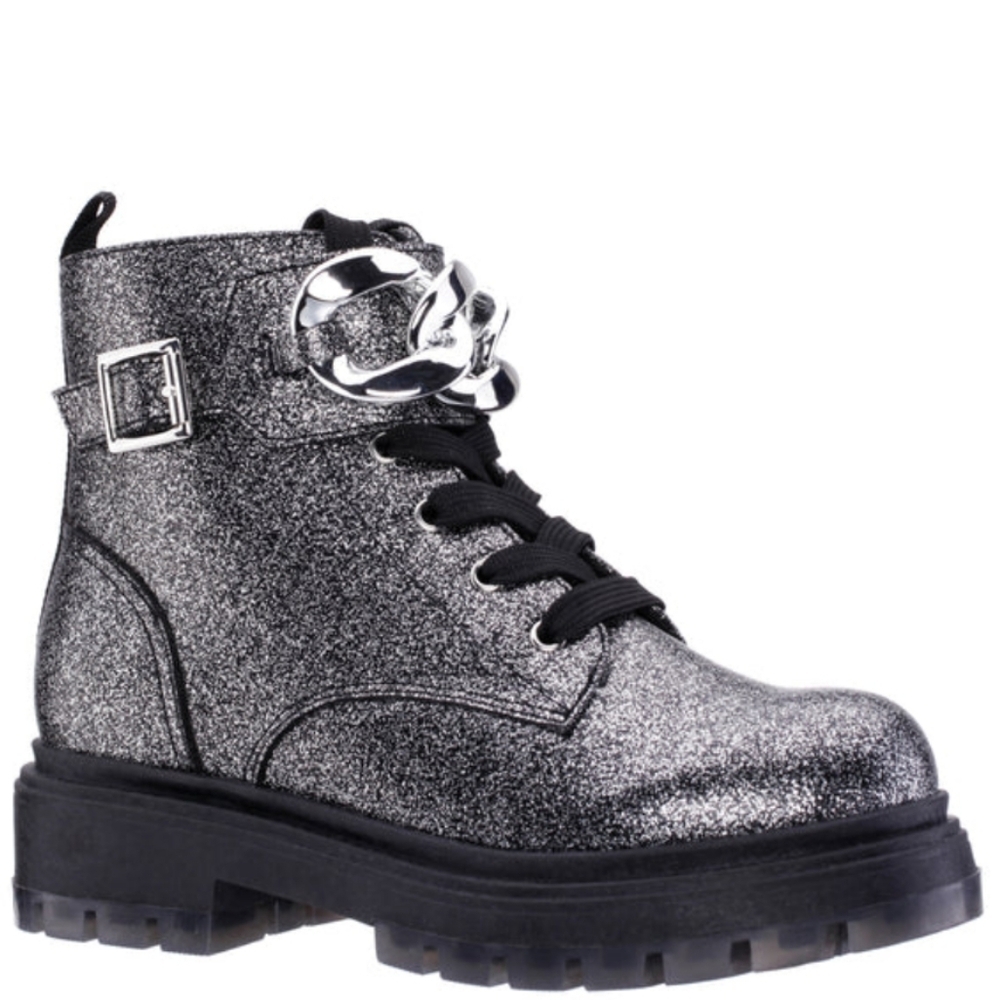 NEW....NIINA WESLYN BIG GIRL BLACK-GLITTER....Size 3M